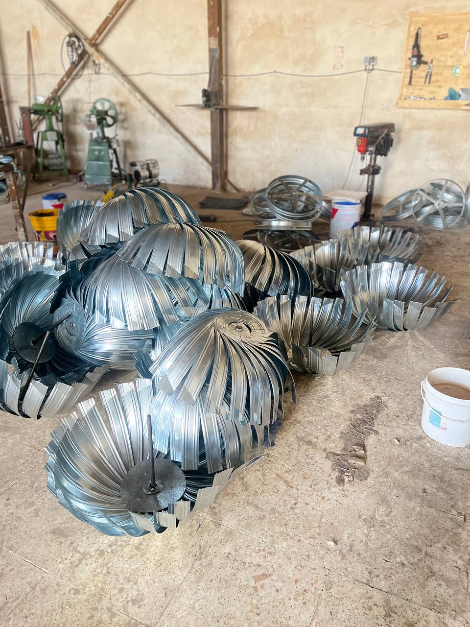 نصب و اجرای هواکش بادی